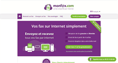 Desktop Screenshot of monfax.com